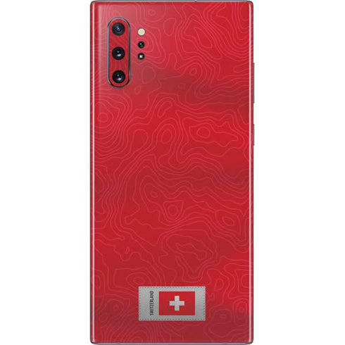 Switzerland Soccer Flag Galaxy Note 10 Plus Skin