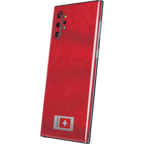 Switzerland Soccer Flag Galaxy Note 10 Plus Skin