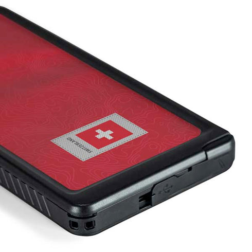 Switzerland Soccer Flag Galaxy S24 Ultra Waterproof Case