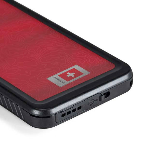 Switzerland Soccer Flag Galaxy S24 Waterproof Case