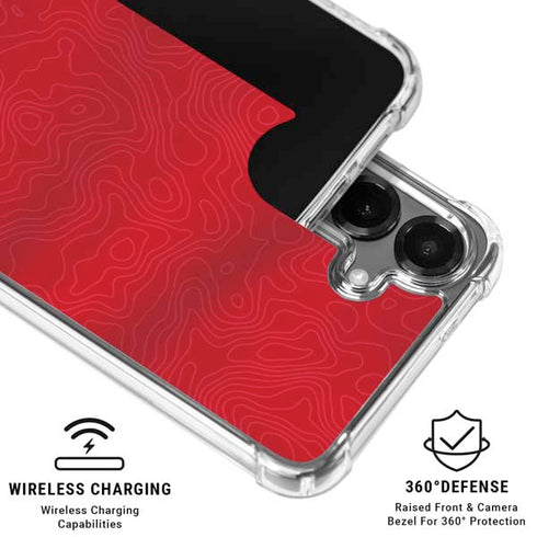 Switzerland Soccer Flag Galaxy S26 Clear Case