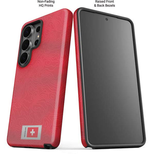 Switzerland Soccer Flag Galaxy S26 Ultra Impact Case