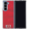 Switzerland Soccer Flag Galaxy Z Fold5 5G Clear Case
