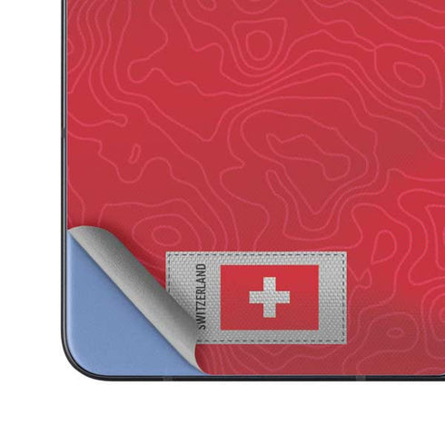 Switzerland Soccer Flag Galaxy Z Fold5 5G Skin