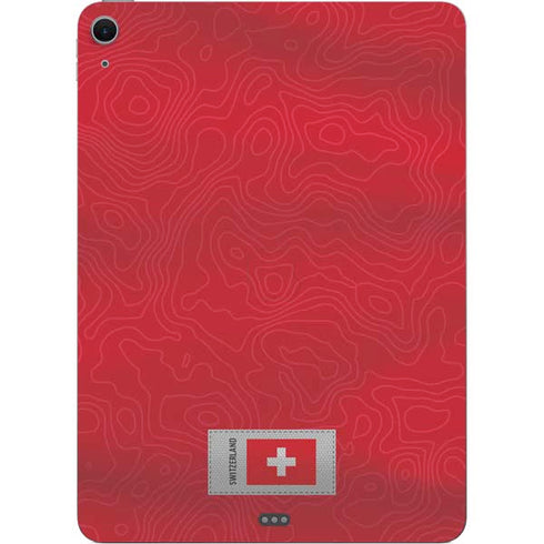 Switzerland Soccer Flag Apple iPad Air Skin