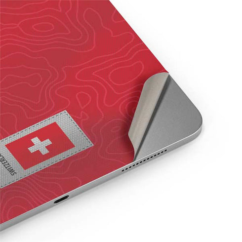 Switzerland Soccer Flag Apple iPad Air Skin