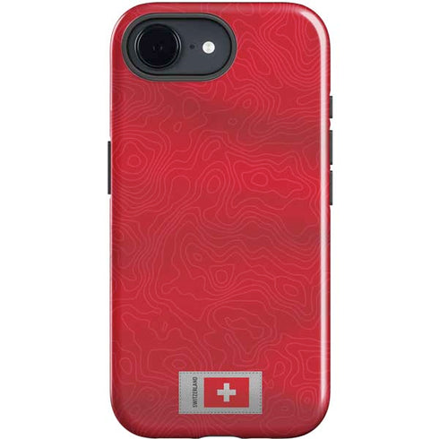 Switzerland Soccer Flag iPhone 16e Impact Case