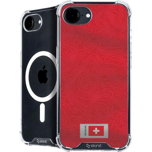 Switzerland Soccer Flag iPhone 16e MagSafe Case