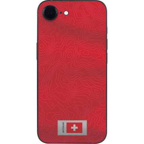 Switzerland Soccer Flag iPhone 16e Skin