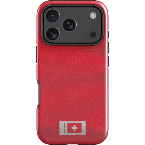 Switzerland Soccer Flag iPhone 18 Pro Impact Case