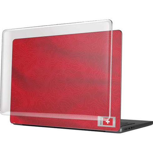 Switzerland Soccer Flag MacBook Pro 14in (2021-24) Case plus Skin
