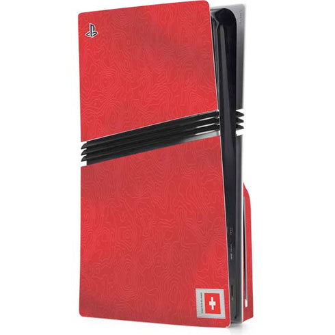 Switzerland Soccer Flag PlayStation PS5 Skins