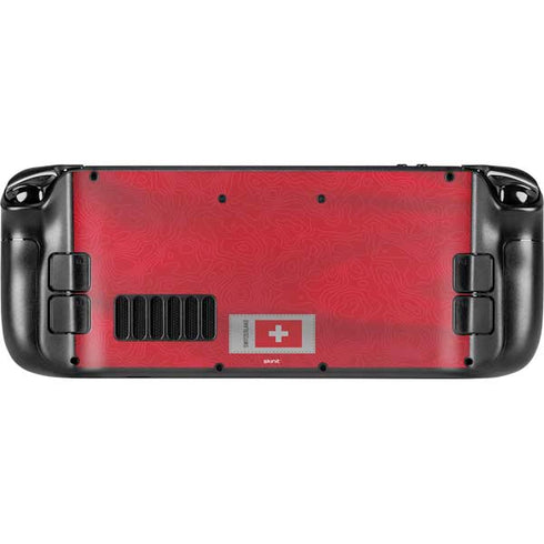 Switzerland Soccer Flag Steam Deck Handheld Gaming Computer Skin