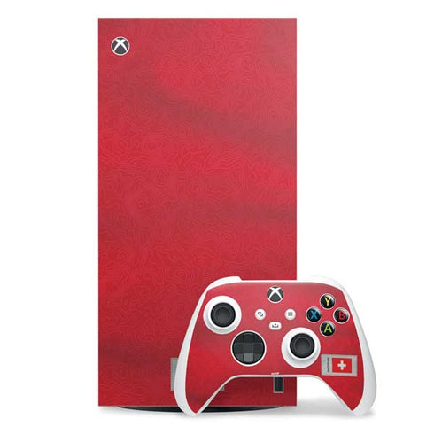 Switzerland Soccer Flag Xbox Series X Skins