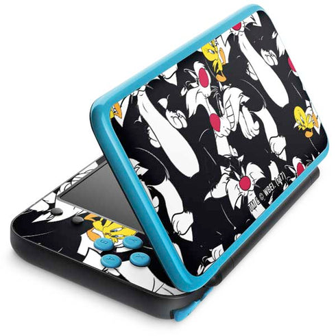 Looney Tunes Sylvester and Tweety Super Sized Nintendo 2DS XL (2017) Skin