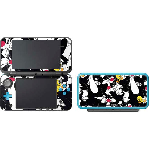 Looney Tunes Sylvester and Tweety Super Sized Nintendo 2DS XL (2017) Skin