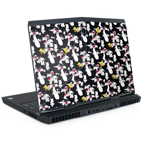 Looney Tunes Sylvester and Tweety Super Sized Dell Alienware Skin
