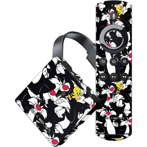 Looney Tunes Sylvester and Tweety Super Sized Amazon Fire TV Skin