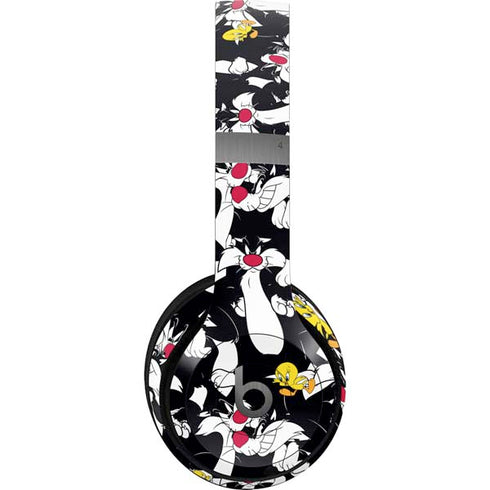 Looney Tunes Sylvester and Tweety Super Sized Beats Solo 4 Wireless Headphones Skin