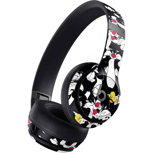 Looney Tunes Sylvester and Tweety Super Sized Beats Solo 4 Wireless Headphones Skin