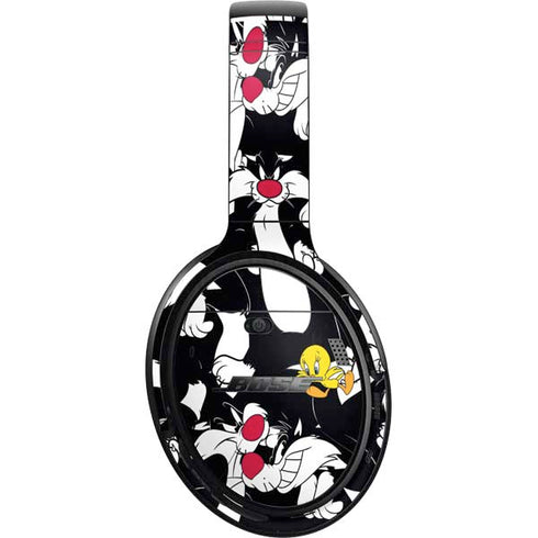 Looney Tunes Sylvester and Tweety Super Sized Bose QuietComfort 35 II Headphones Skin