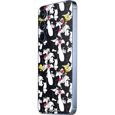 Looney Tunes Sylvester and Tweety Super Sized Galaxy A35 5G Skin