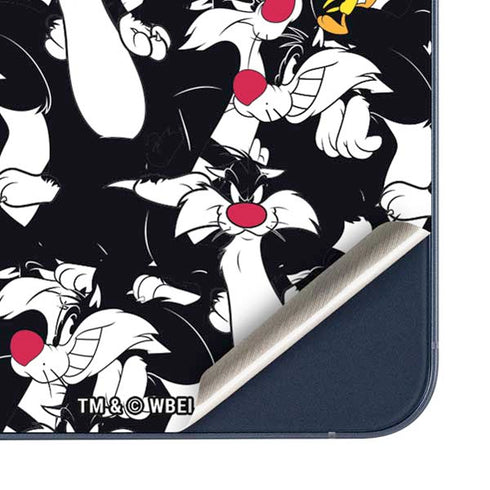 Looney Tunes Sylvester and Tweety Super Sized Galaxy A35 5G Skin