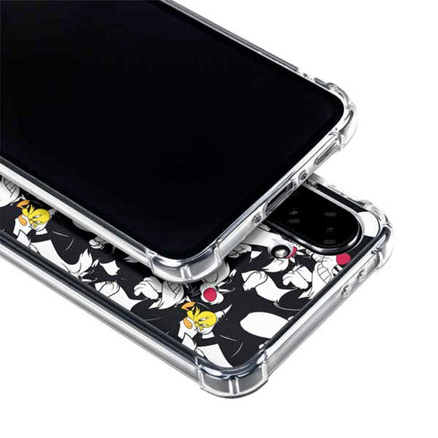 Looney Tunes Sylvester and Tweety Super Sized Galaxy A36 5G Clear Case