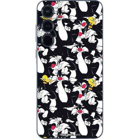 Looney Tunes Sylvester and Tweety Super Sized Galaxy A36 5G Skin