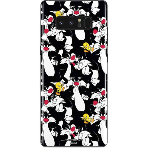Looney Tunes Sylvester and Tweety Super Sized Galaxy Note 8 Skin