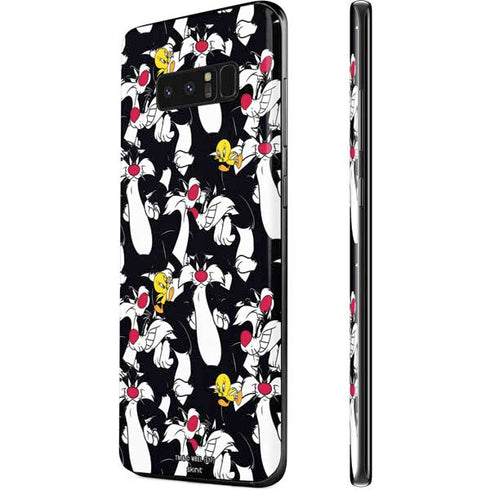 Looney Tunes Sylvester and Tweety Super Sized Galaxy Note 8 Skin