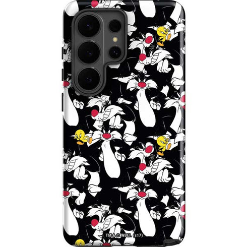 Looney Tunes Sylvester and Tweety Super Sized Galaxy S26 Ultra Impact Case