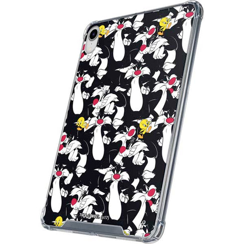 Looney Tunes Sylvester and Tweety Super Sized iPad 11th Gen (2025) Clear Case