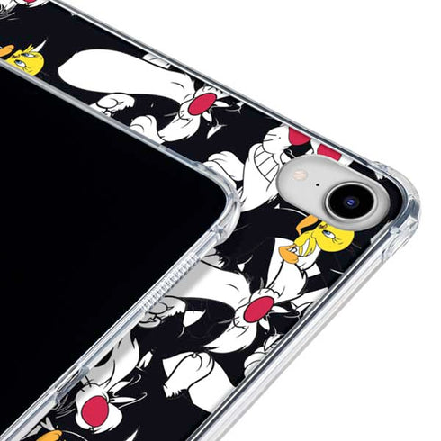 Looney Tunes Sylvester and Tweety Super Sized iPad 11th Gen (2025) Clear Case