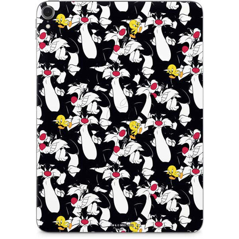 Looney Tunes Sylvester and Tweety Super Sized Apple iPad Pro Skin