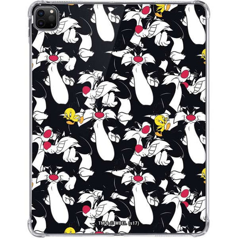 Looney Tunes Sylvester and Tweety Super Sized iPad Pro 11in (2024) Clear Case