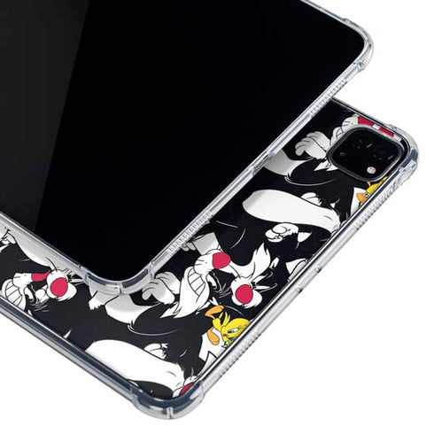 Looney Tunes Sylvester and Tweety Super Sized iPad Pro 11in (2024) Clear Case