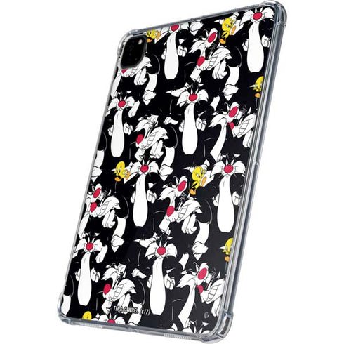 Looney Tunes Sylvester and Tweety Super Sized iPad Pro 11in (2024) Clear Case
