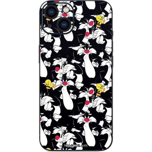 Looney Tunes Sylvester and Tweety Super Sized iPhone Skins