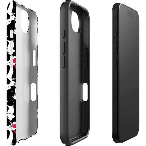 Looney Tunes Sylvester and Tweety Super Sized iPhone 16e Impact Case