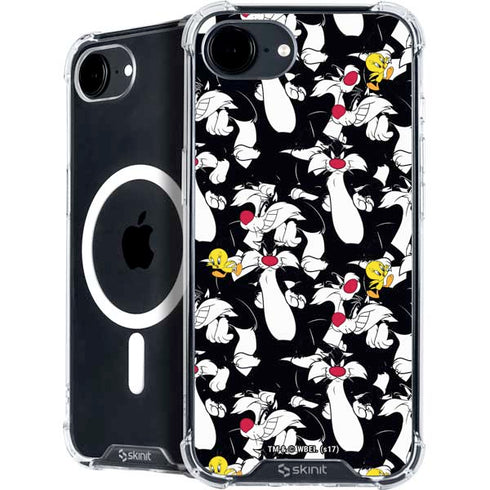 Looney Tunes Sylvester and Tweety Super Sized iPhone 16e MagSafe Case