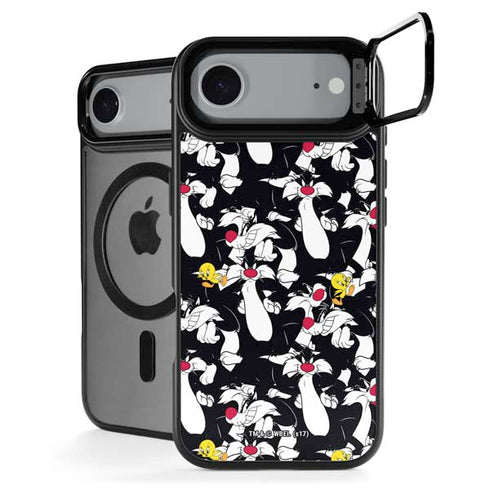 Looney Tunes Sylvester and Tweety Super Sized iPhone 17 Air Kickstand Case