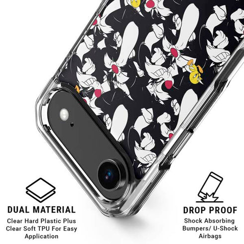 Looney Tunes Sylvester and Tweety Super Sized iPhone 17 Air MagSafe Case