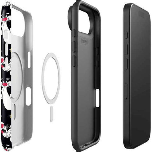 Looney Tunes Sylvester and Tweety Super Sized iPhone 17 Air Magsafe Impact Case