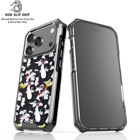 Looney Tunes Sylvester and Tweety Super Sized iPhone 17 Pro MagSafe Case