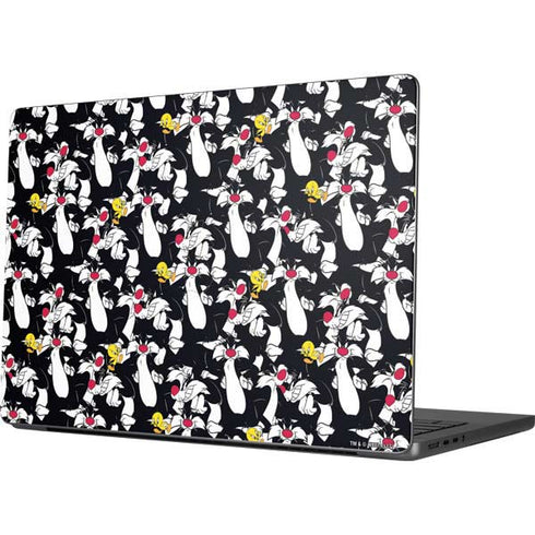Looney Tunes Sylvester and Tweety Super Sized Apple MacBook Pro 14-inch Skin
