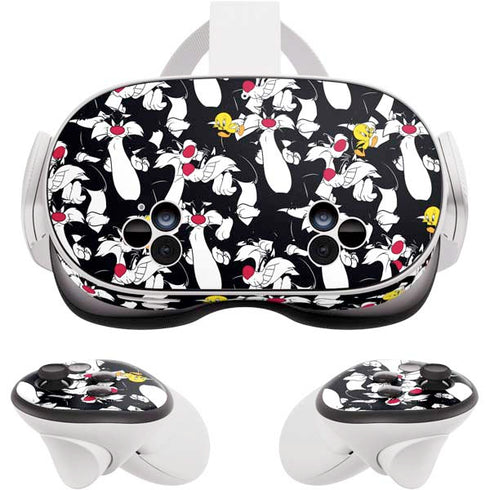 Looney Tunes Sylvester and Tweety Super Sized Meta Quest 3S Skin