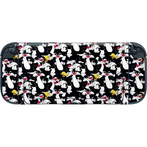 Looney Tunes Sylvester and Tweety Super Sized Nintendo Switch 2 (2025) with Joy-Con Skin