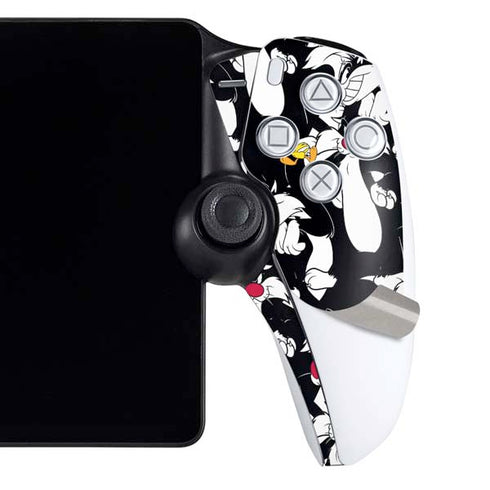 Looney Tunes Sylvester and Tweety Super Sized PlayStation Portal Remote Player Skin