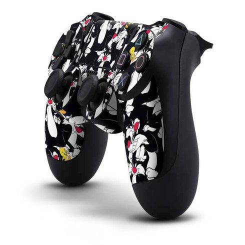 Looney Tunes Sylvester and Tweety Super Sized PS4 Controller Skin